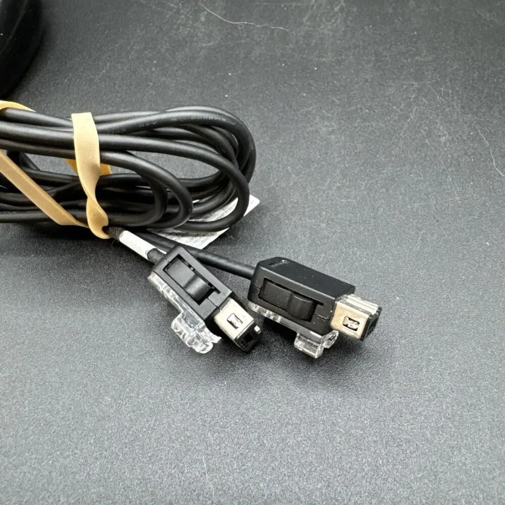 Nintendo Wii Controller OEM Black Nunchucks Set of 2 Tested And Working